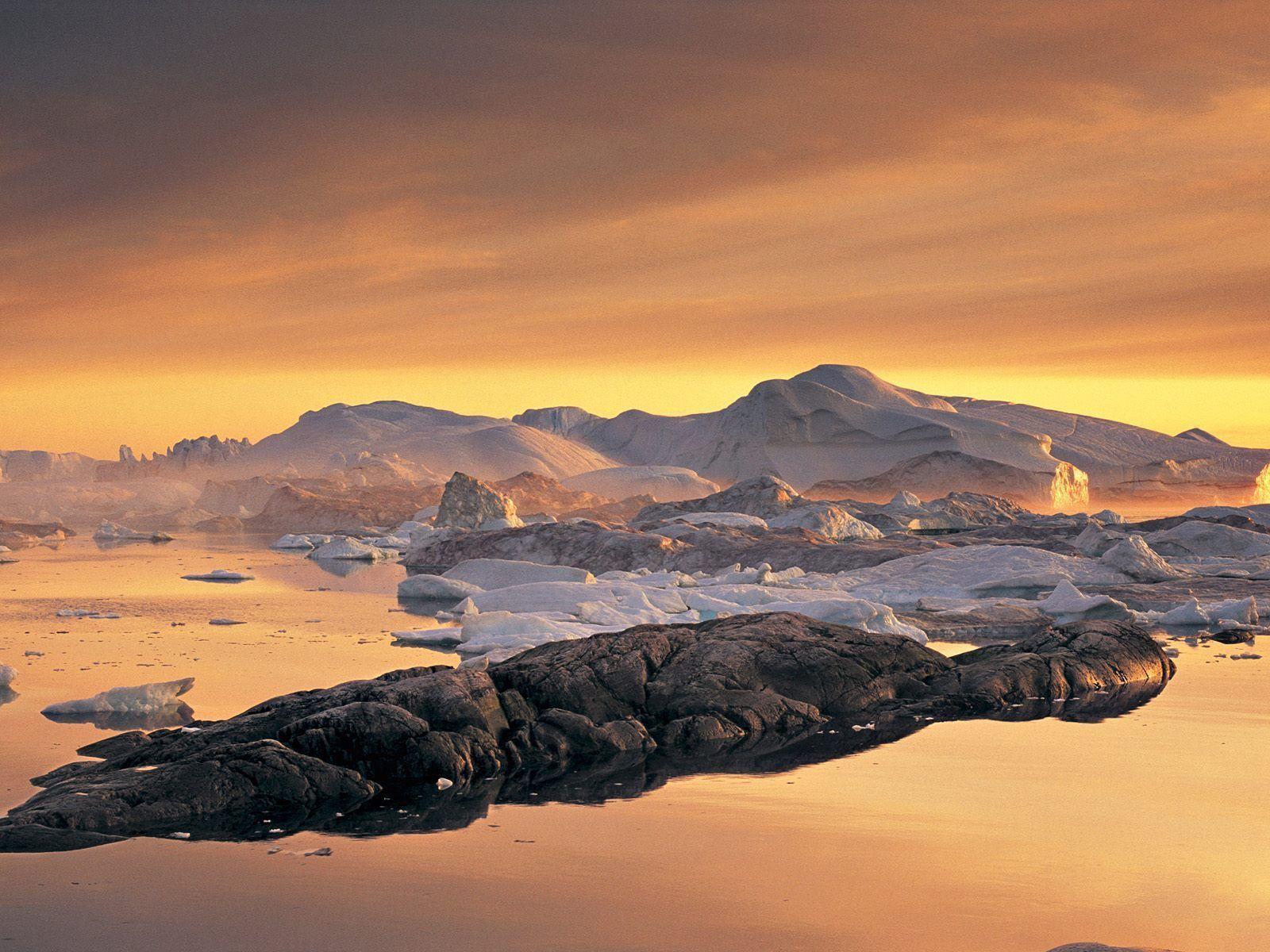 Greenland Sunlight Wallpaper Download Wallpaper