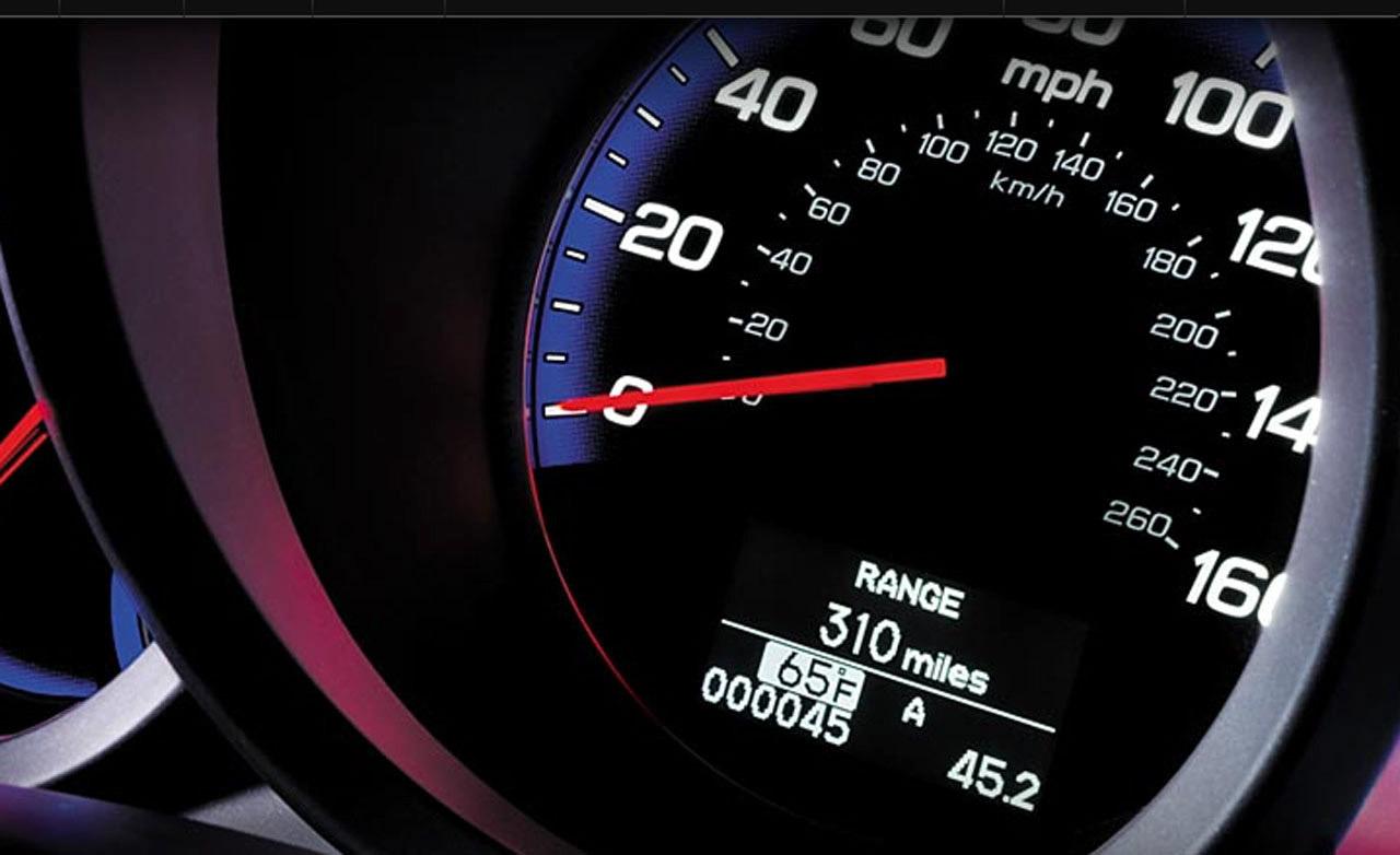 Acura RDX speedometer photo