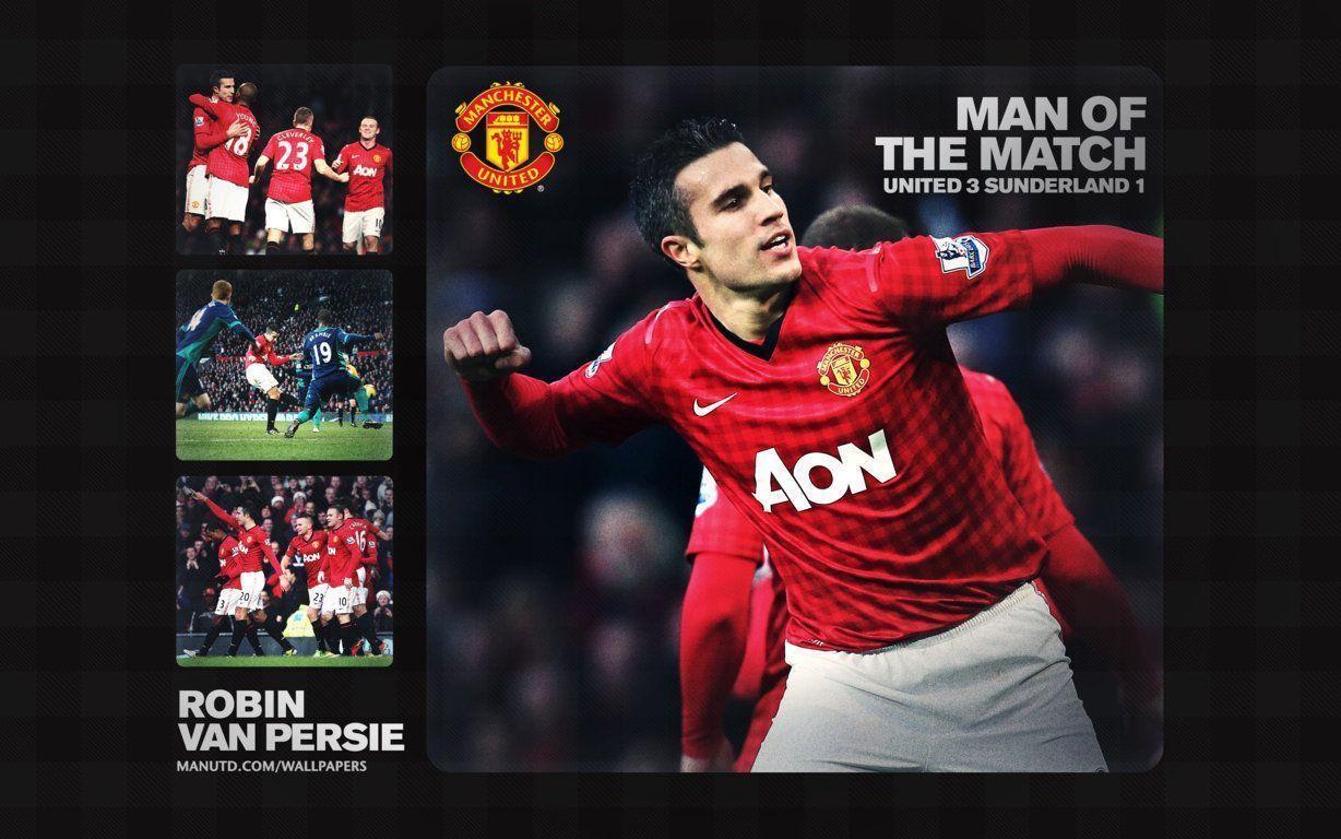 Desktop Wallpaper Robin Van Persie Manchester United 1280 X 960
