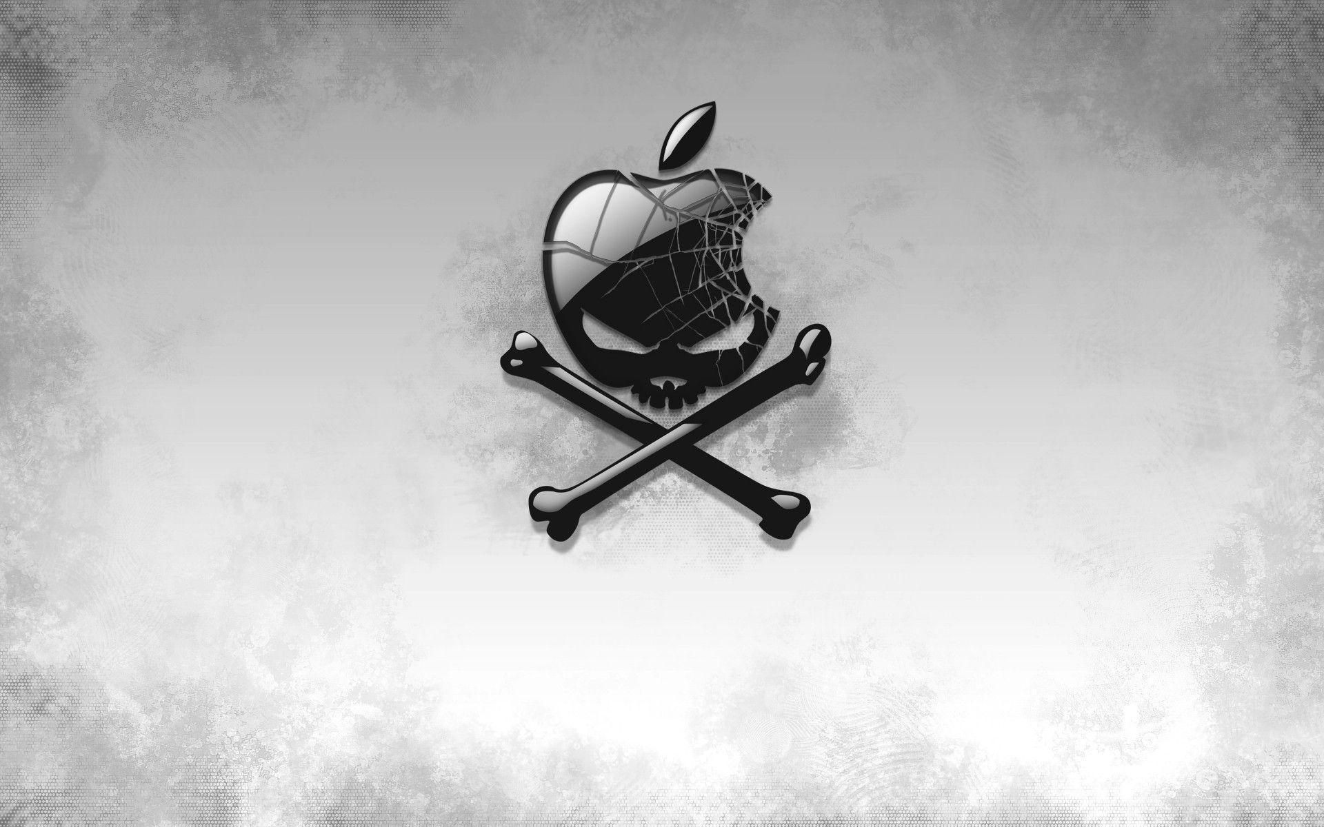 HD wallpaper Roger, Jolly Roger, apple, skull