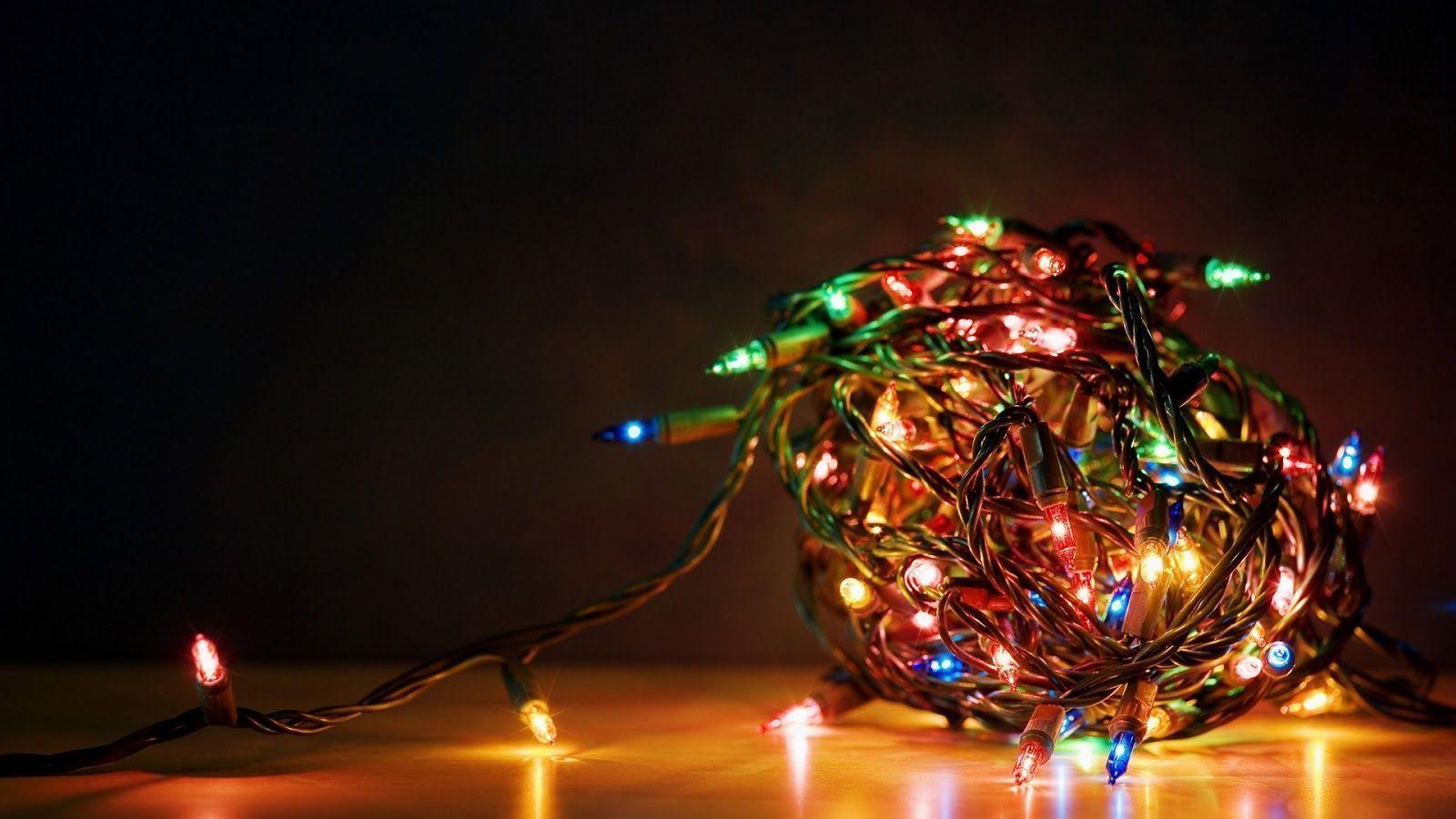 Christmas Lights Download Free Photo, HQ Background. HD