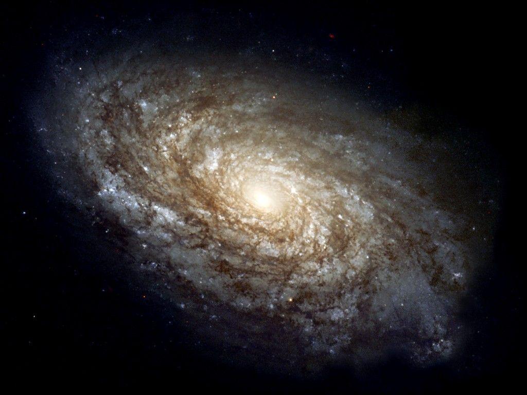 Spiral Galaxy, Orion Nebula & Space Shuttle Atlantis