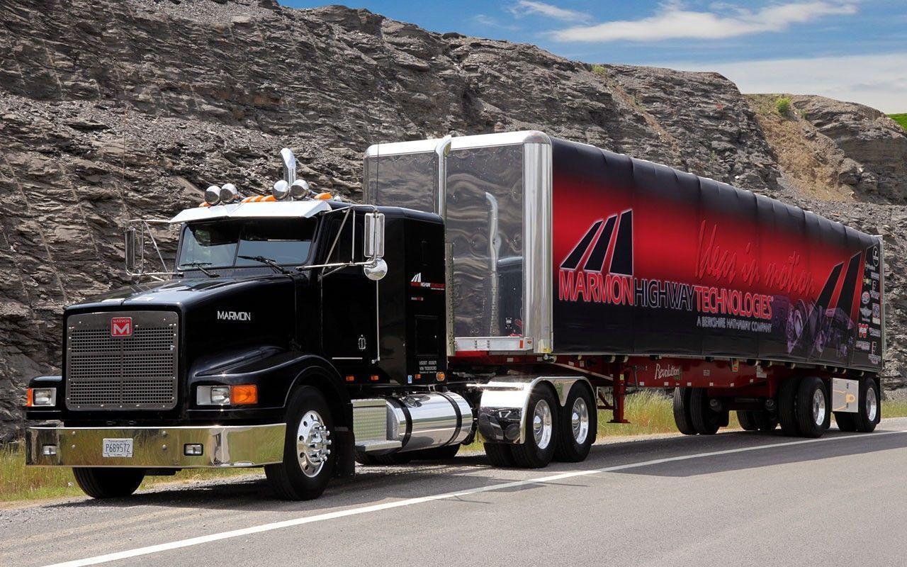 The Image of Trucks Semi Vehicles 1280x800 HD Wallpaper
