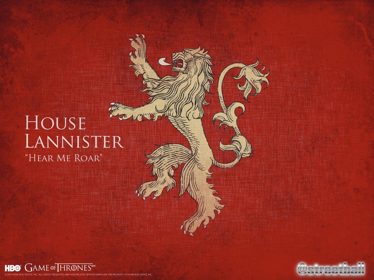 Game of Thrones House Lannister Wallpaper