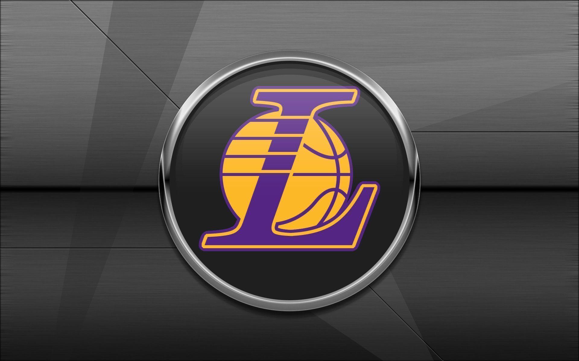 Lakers Black Logo Wallpaper Image & Picture