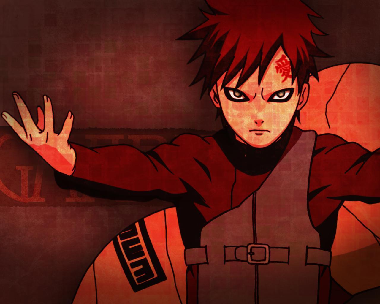 Naruto Gaara Free Animated Background