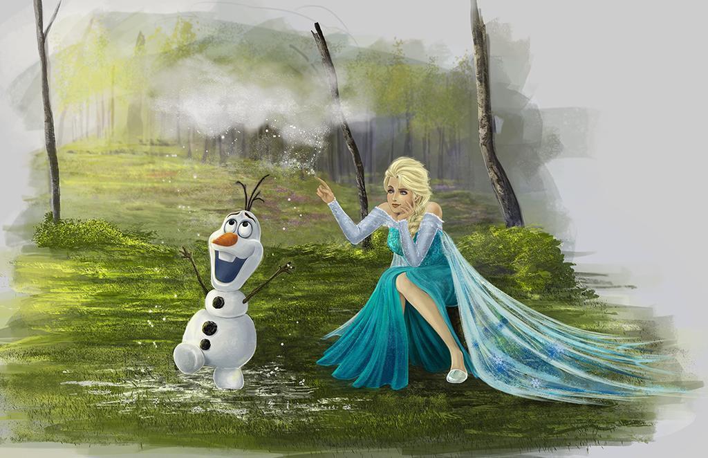 Frozen Olaf Cloud for Me Wallpaper Wallpaper Collection