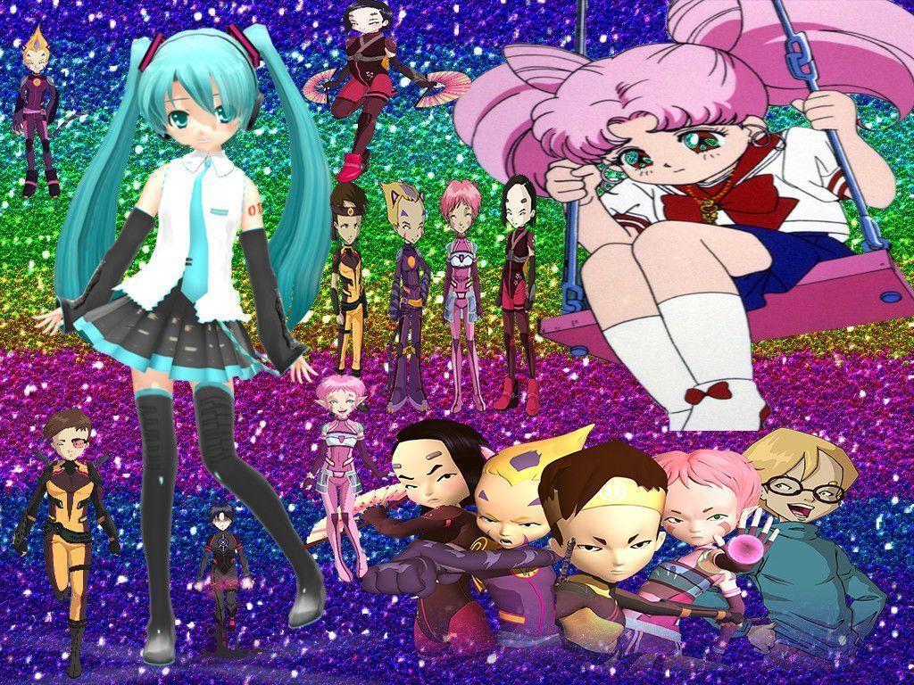 Rain Bow Anime Code Lyoko Wallpaper