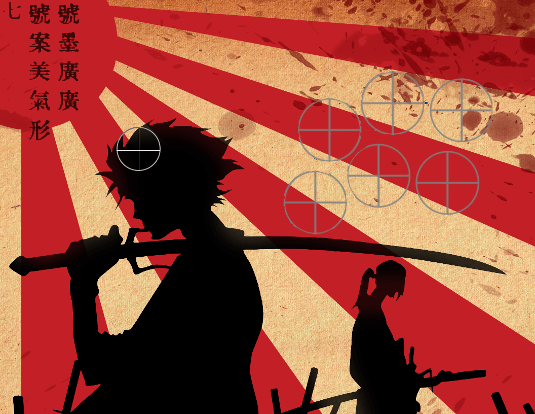 Samurai Champloo Stick Art
