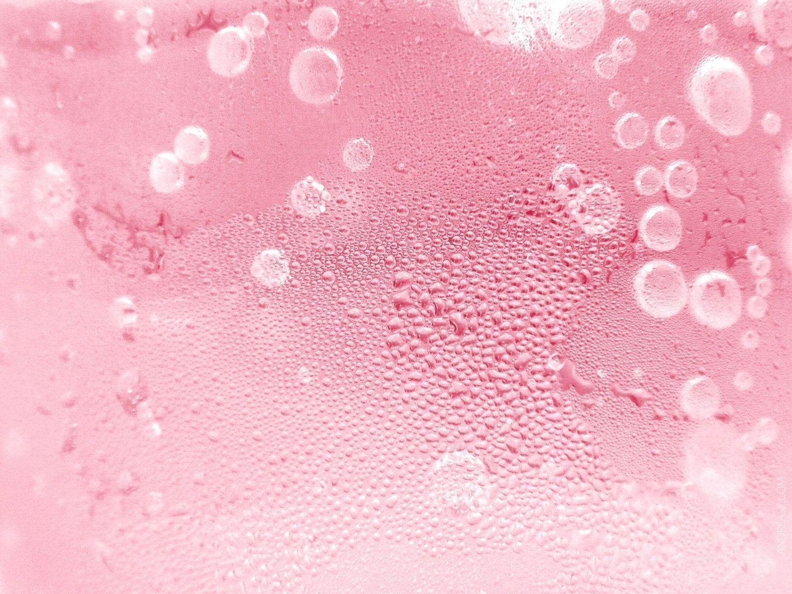 Light Pink Bubbles Background