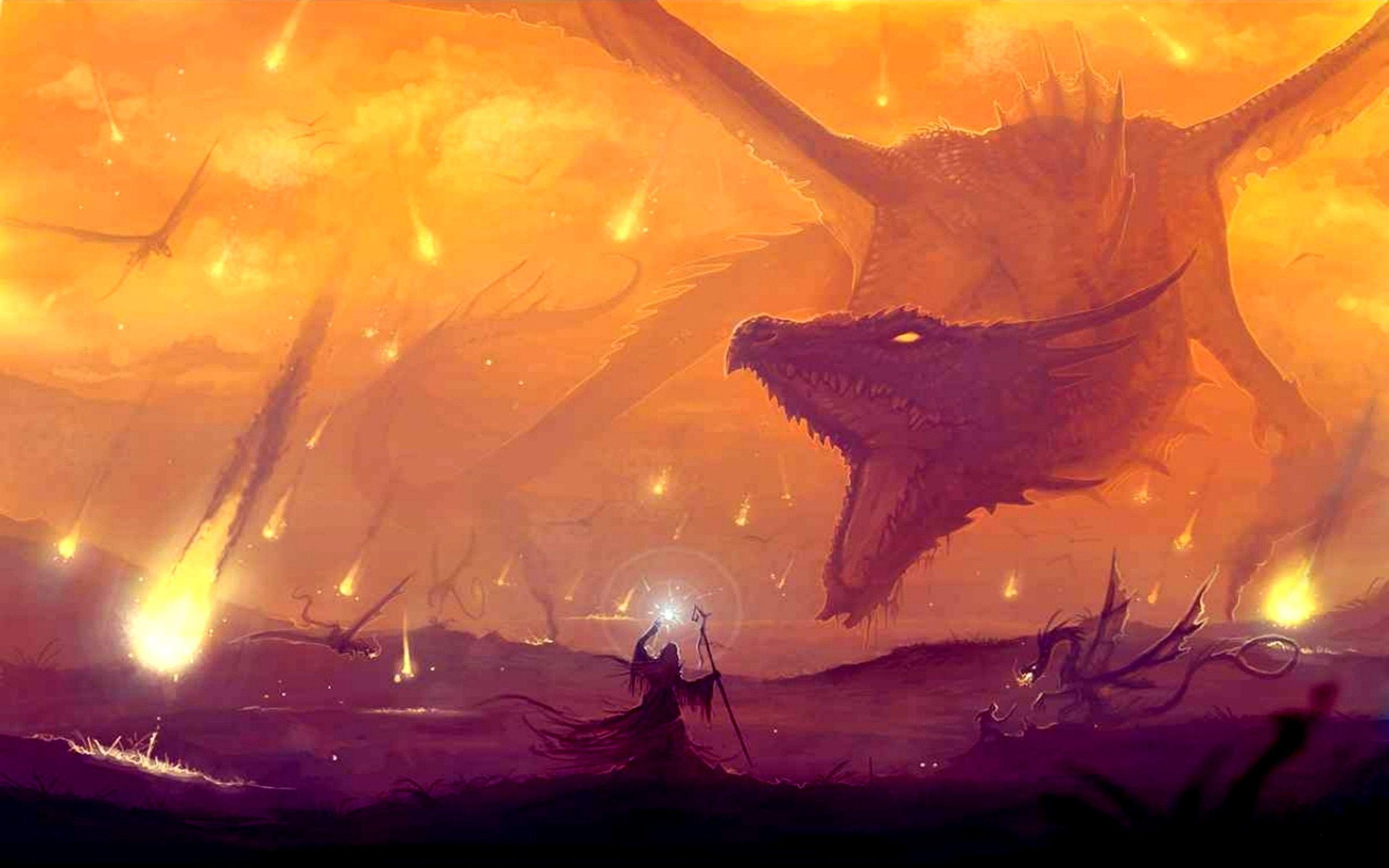 20 Free and Stunning Dragon Wallpapers Collection