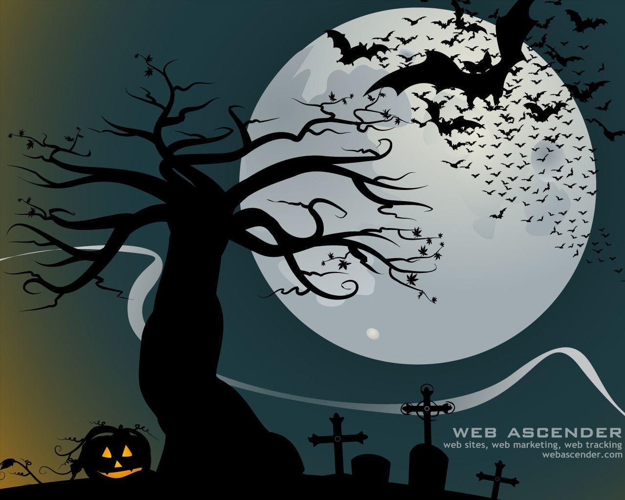 Viewing Album Halloween Pumpkin Desktop Wallpaper