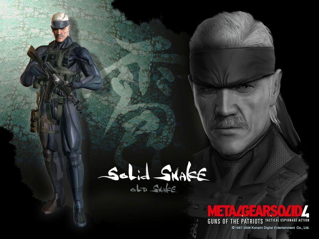 Metal Gear Solid Snake 4 Wallpaper