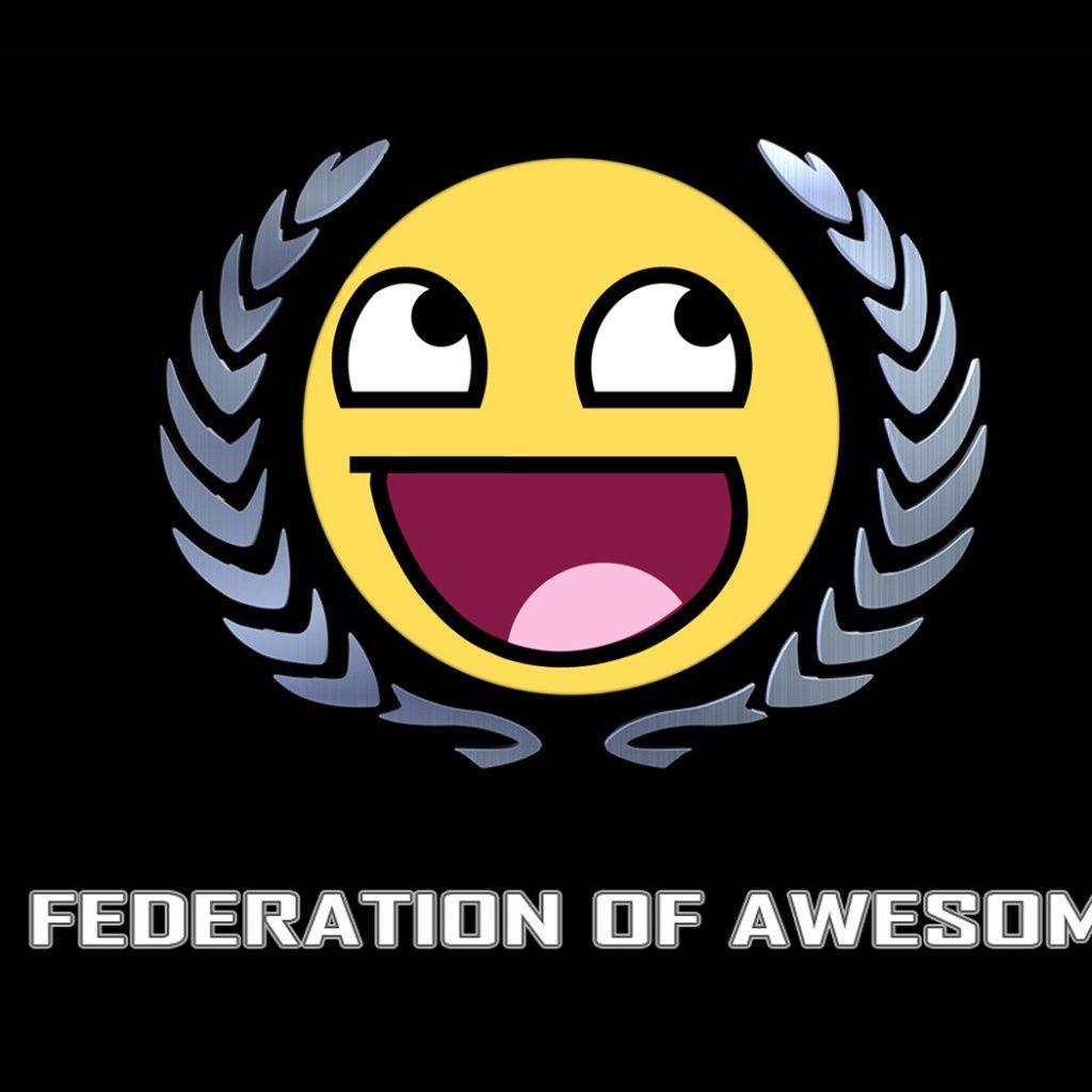United Federation Of Awesomeness iPad 1 & 2 Wallpaper
