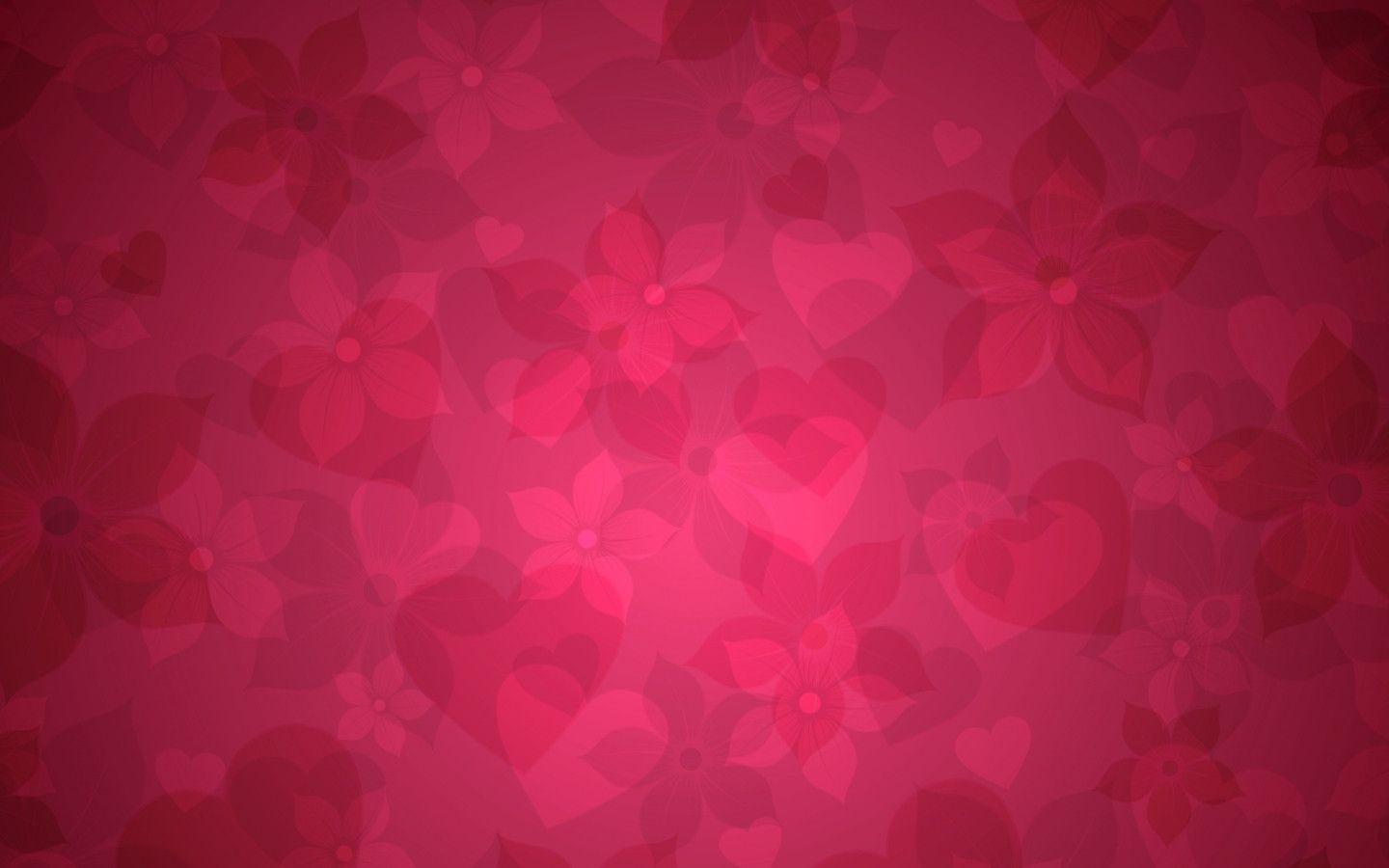 Mac Air Wallpaper, Red Floral Pattern Mac Wallpaper Download Free
