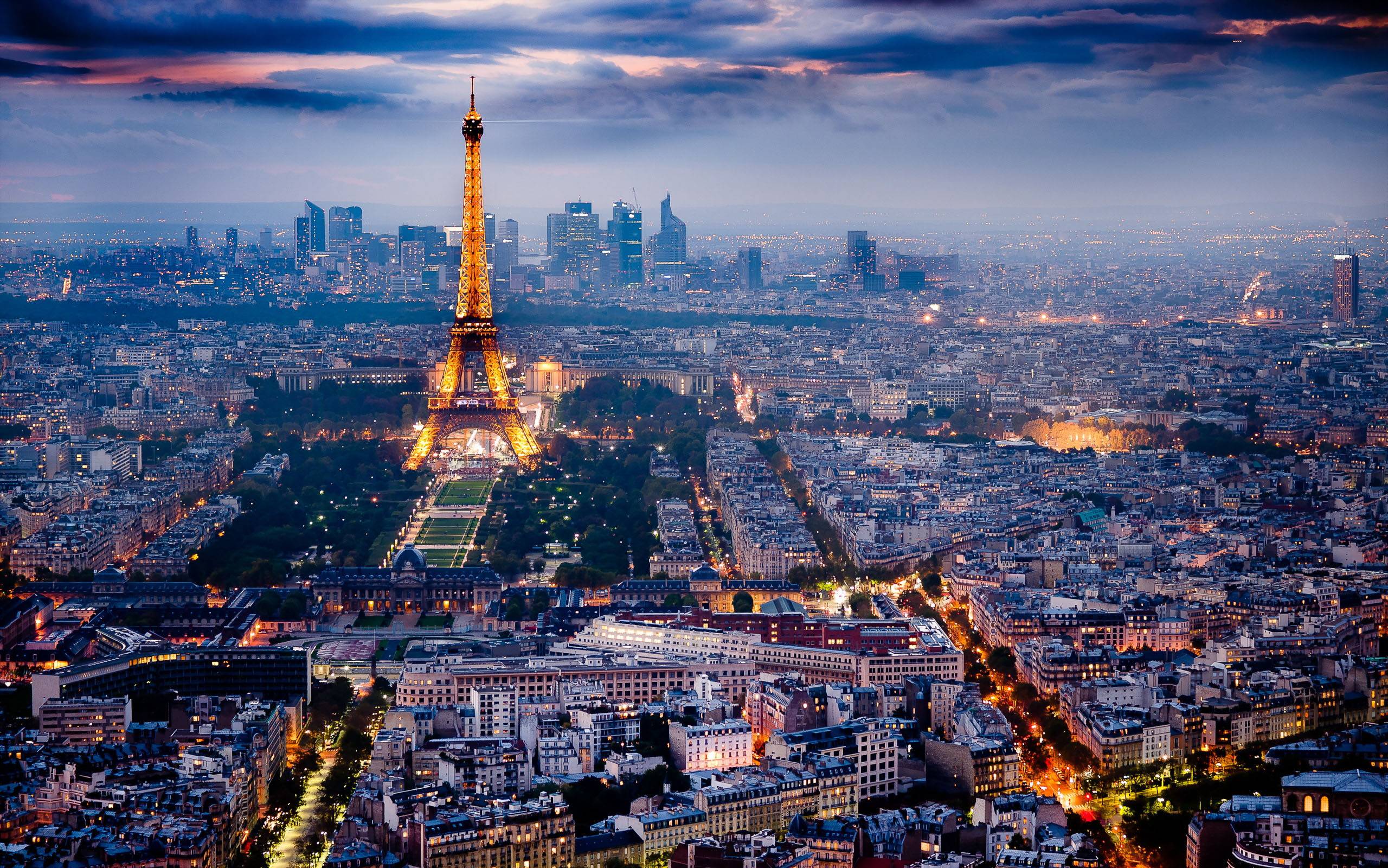 City Landscape Eiffel Tower Paris France Top travel lists