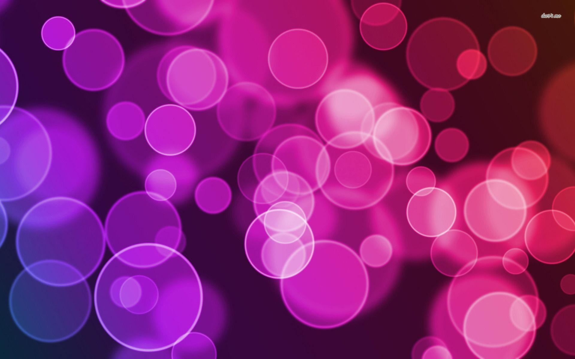 image For > Pink And Purple Bubbles Background