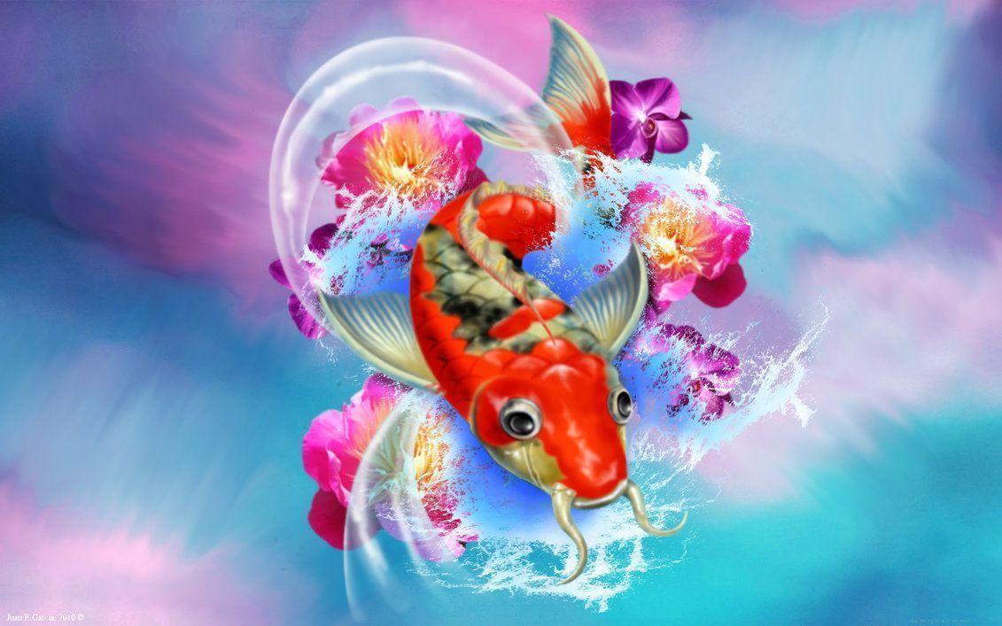 Koi Fish Desktop HD Image