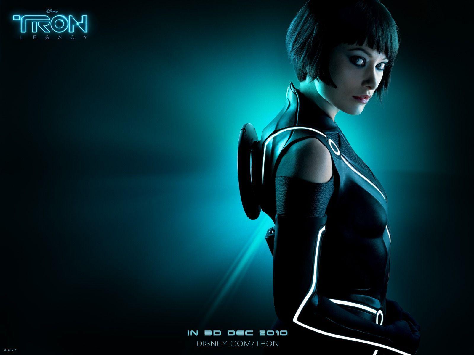 Tron Legacy Olivia Wilde Wallpapers Wallpaper Cave