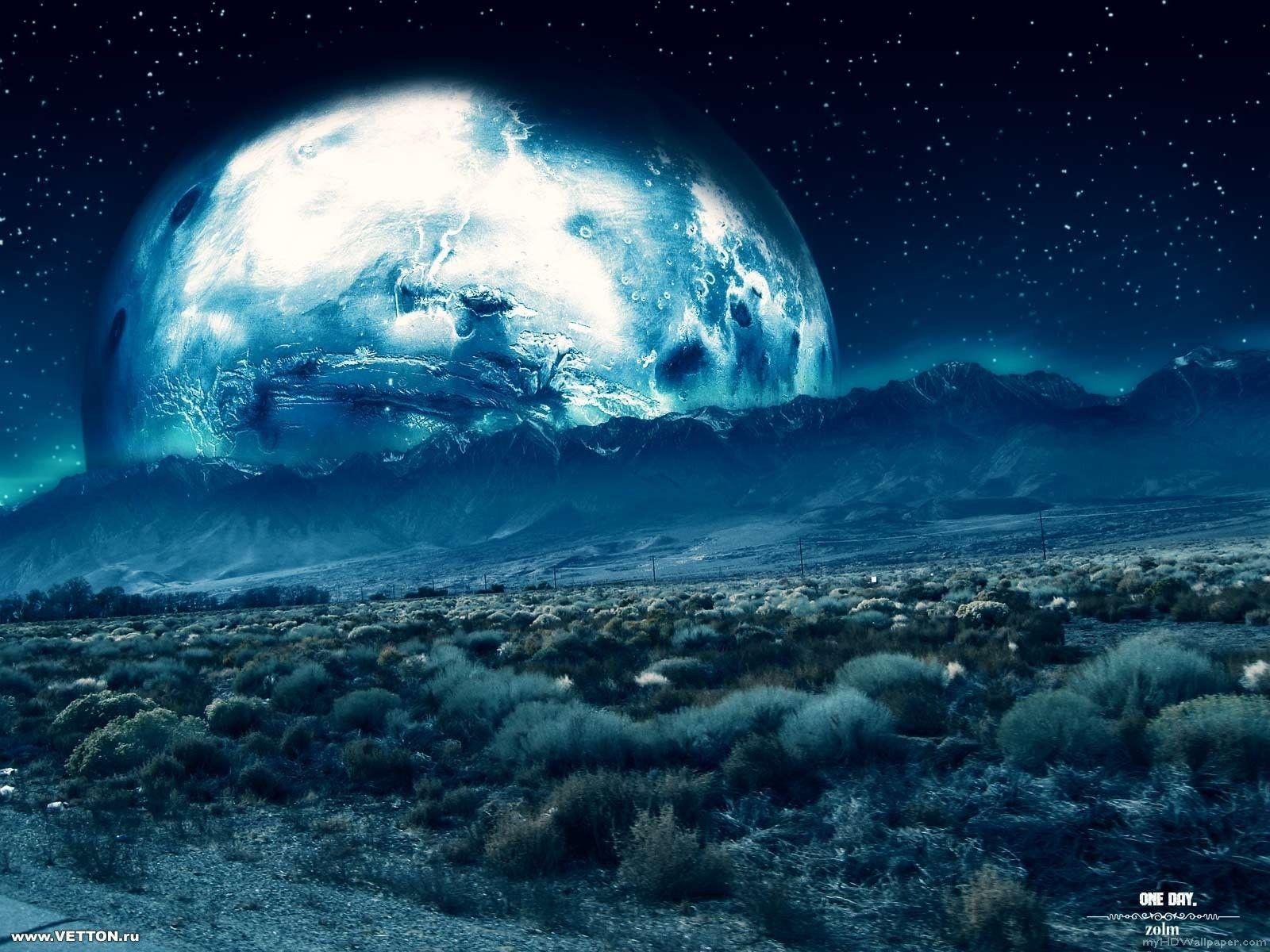 Planets Abstract Wallpaper