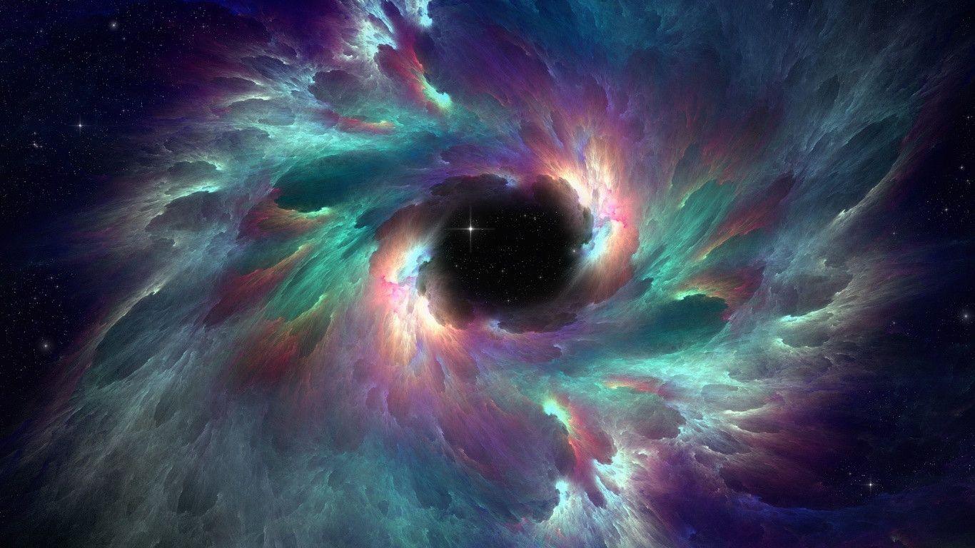 1366x768 Outer Space Vortex Desktop PC And Mac Wallpapers Pictures