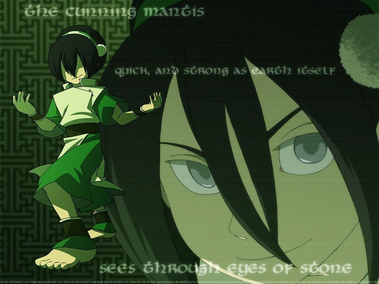 Toph the all powerful: The Last Airbender Wallpaper