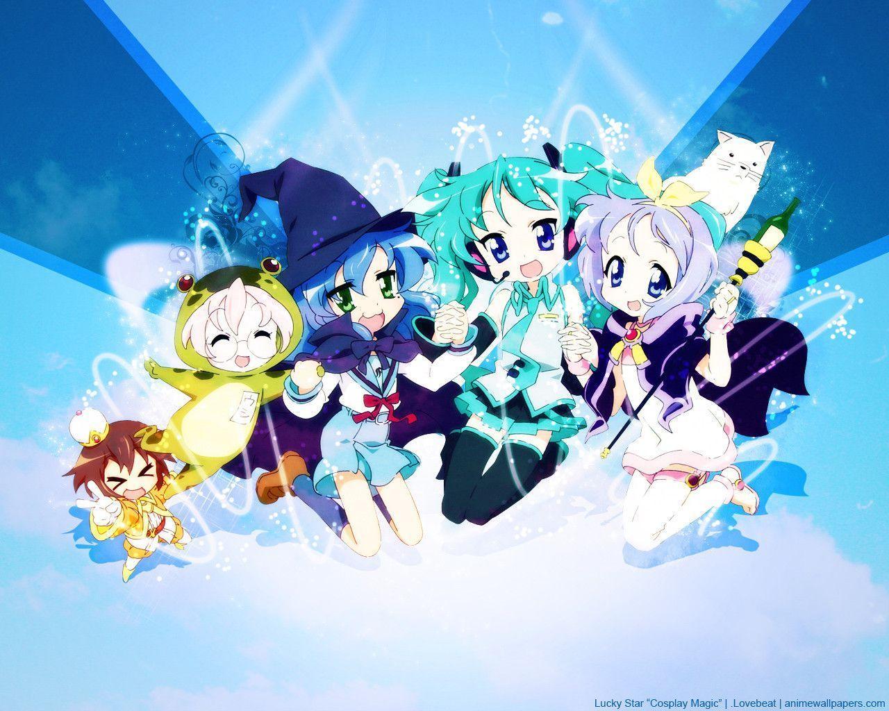 lucky star wallpaper!
