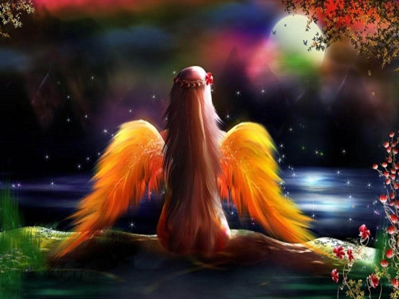Download Colorful Fairy Wallpaper Background