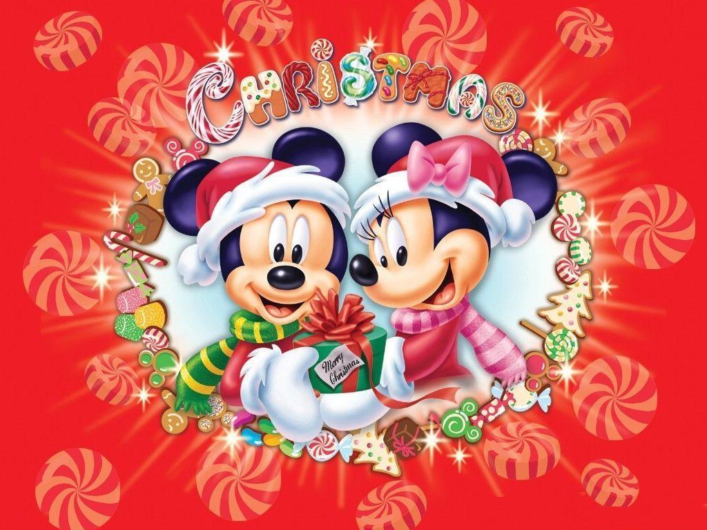 Cute Disney Cartoons Wallpaper Christmas