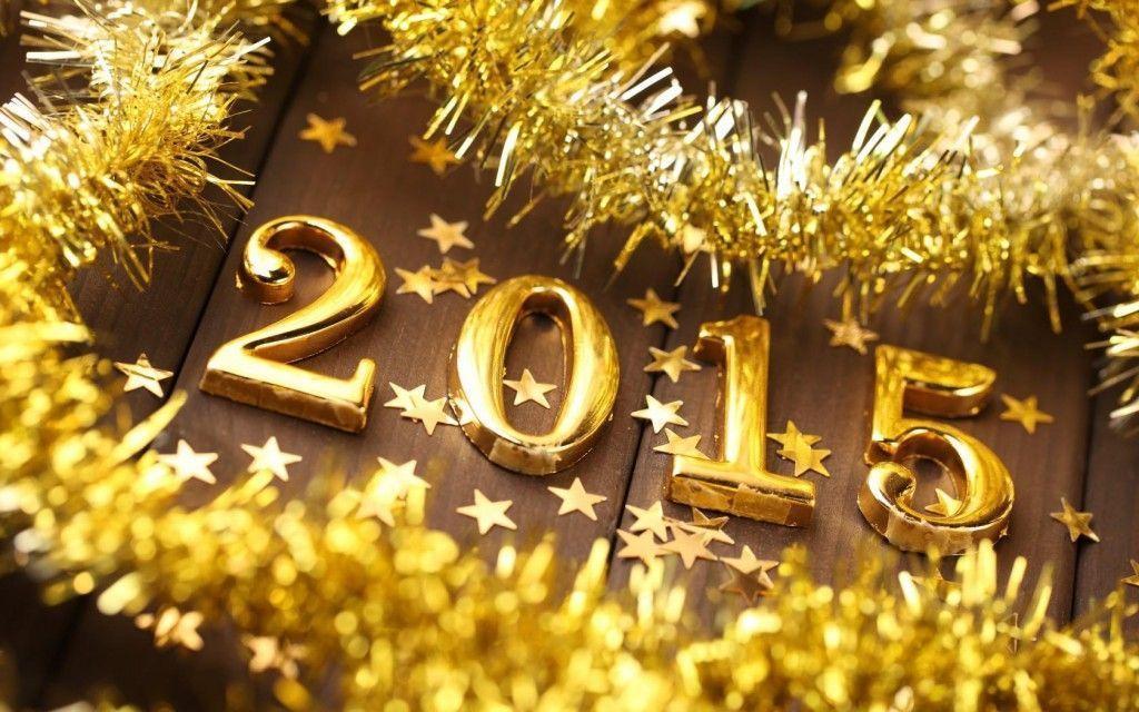 Happy New Year 2015 Greetings Card Wallpaper University