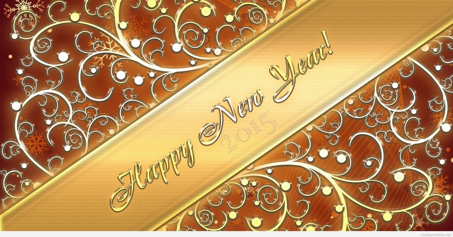 Happy New Year 2015 Celebration Card Wallpaper Wallpaper