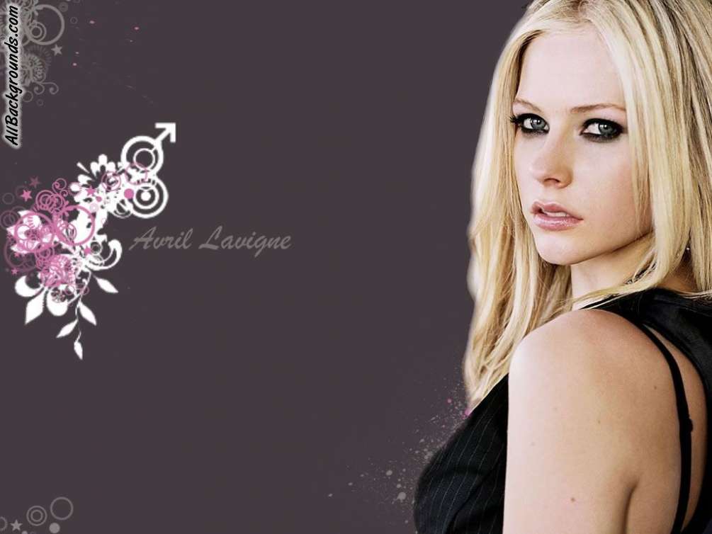 Avril Lavigne Background & Myspace Background