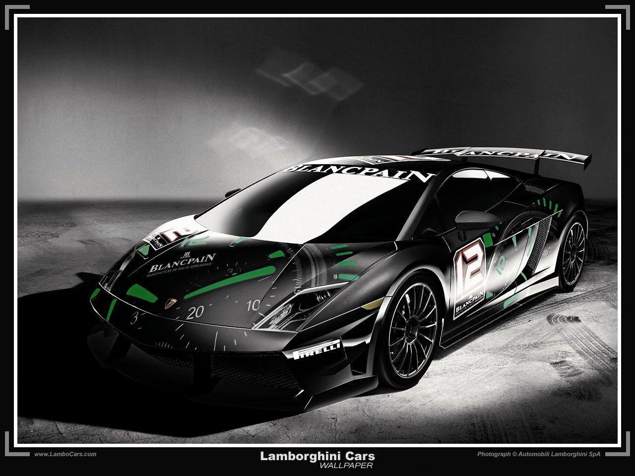 Incredible Black Lamborghini Gallardo Wallpaper 1280x960PX