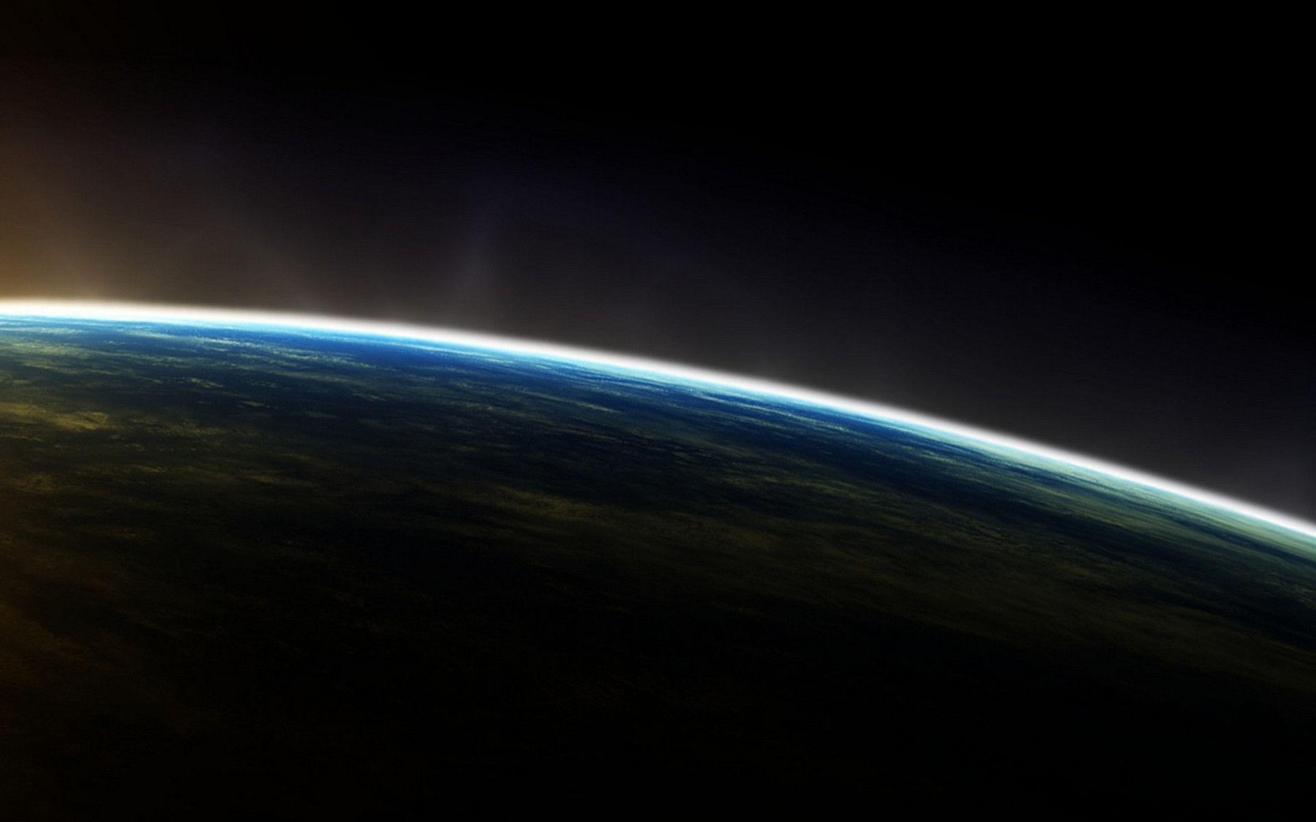 Earth From Space Desktop Wallpaper
