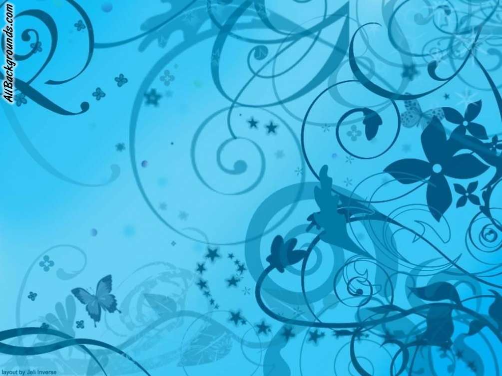 Blue Swirls Background & Myspace Background
