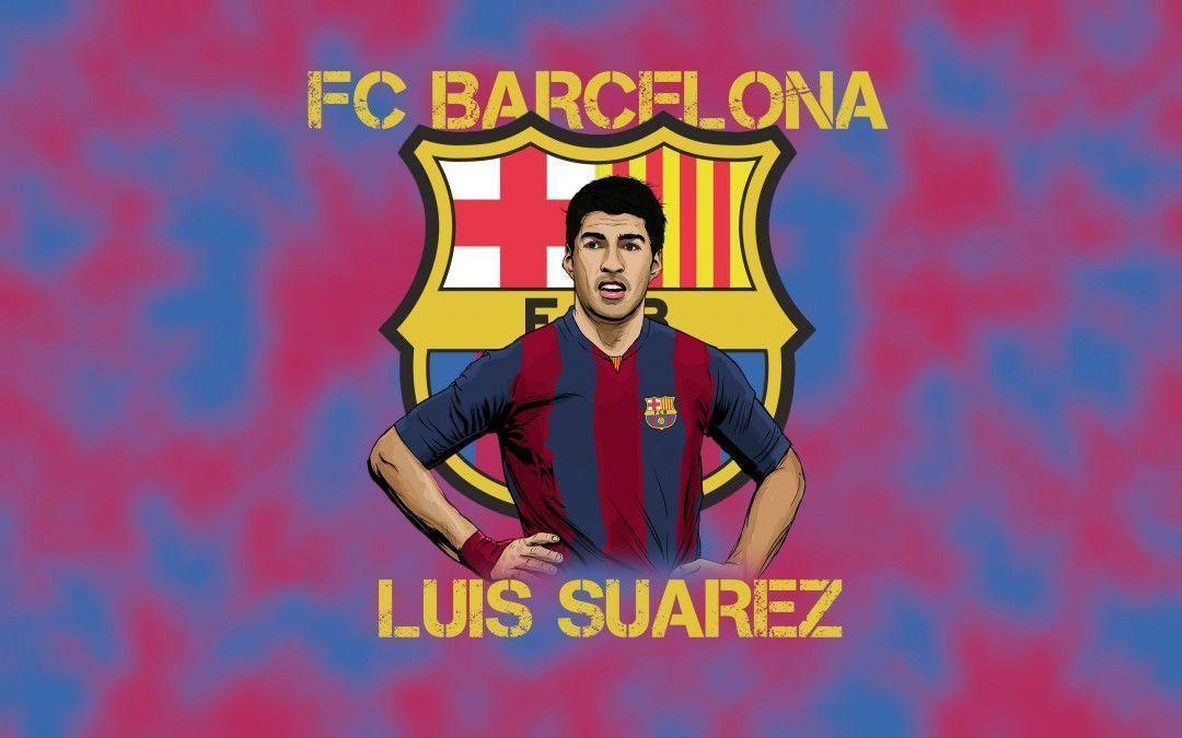 Luis Suarez Barcelona FC 2014 animation Wallpaper background