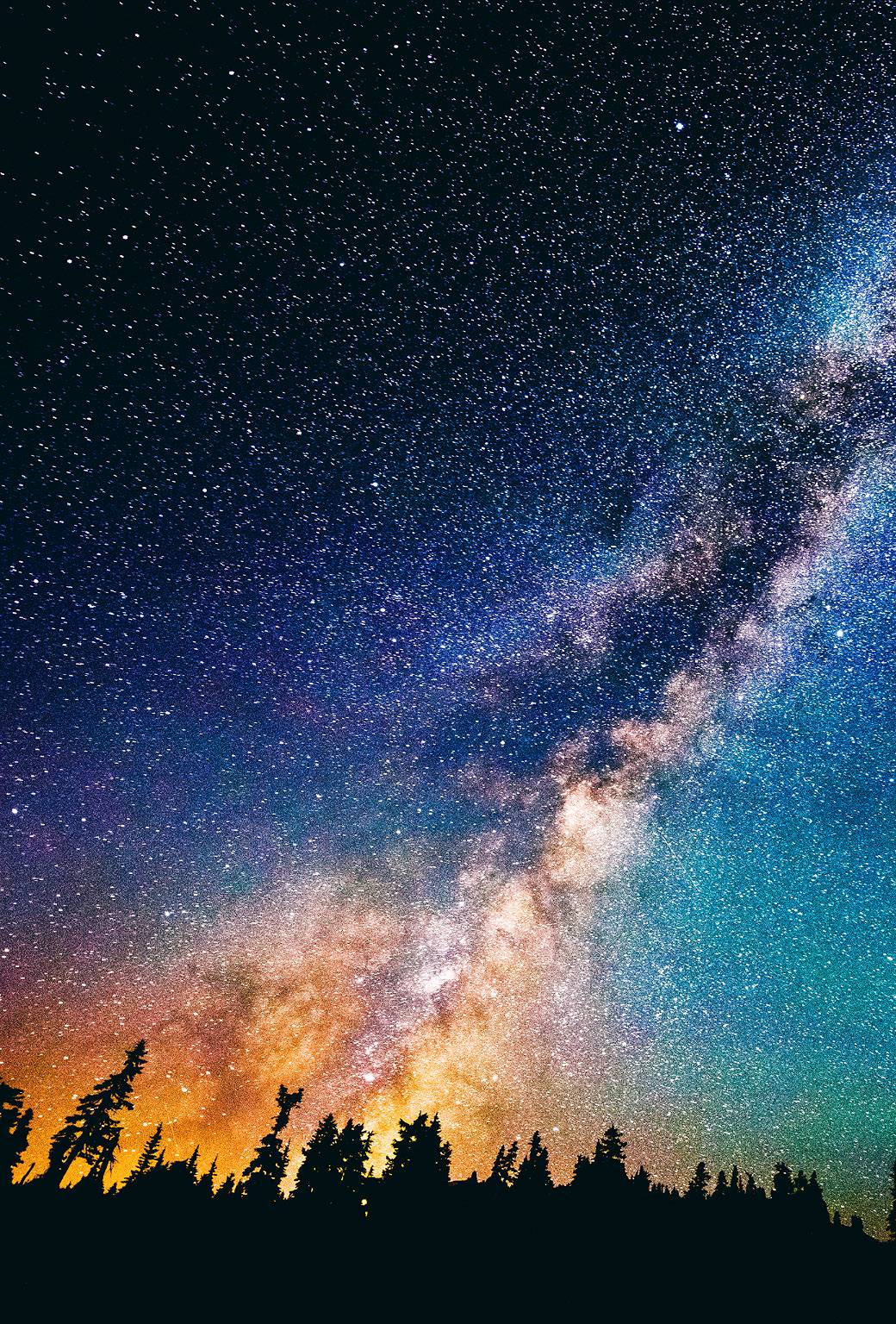 Wallpaper of the week: starred night sky