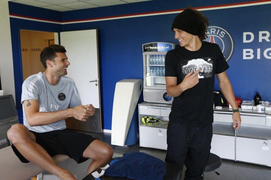 Photo Luiz first training session