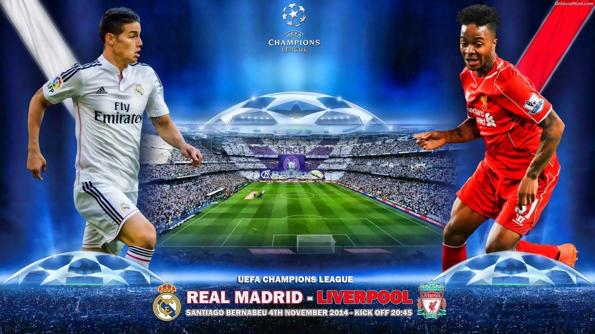 Download Gambar Real Madrid Vs Liverpool DP BBM