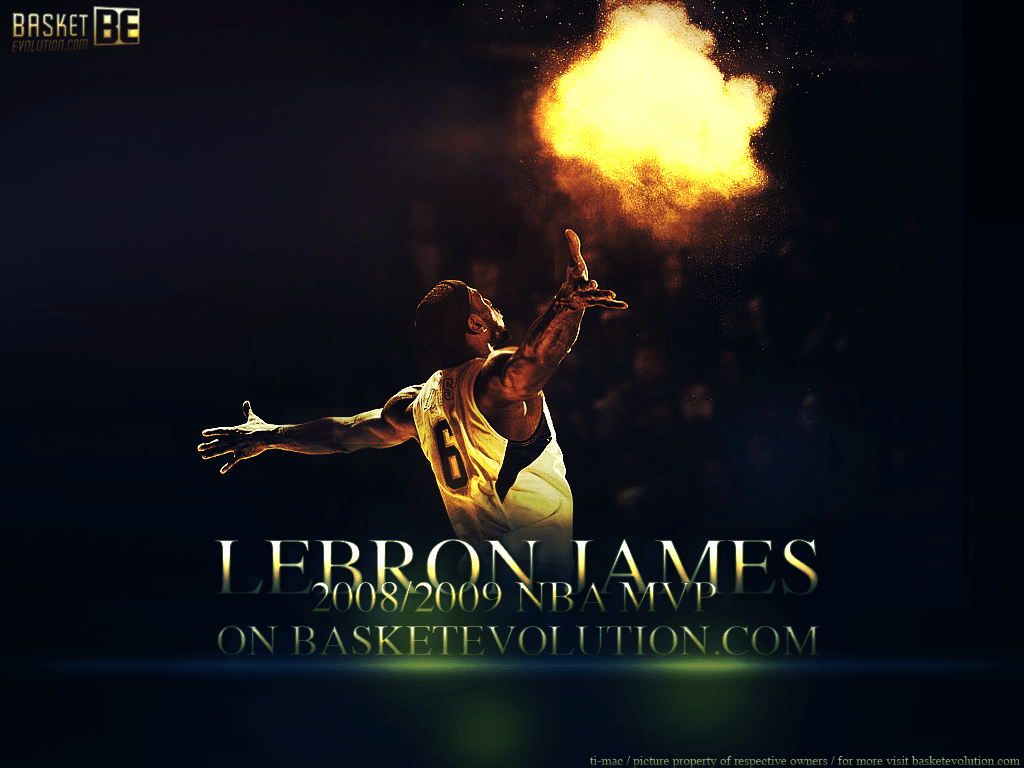 LeBron James NBA 2008 2009 MVP By Ti Mac