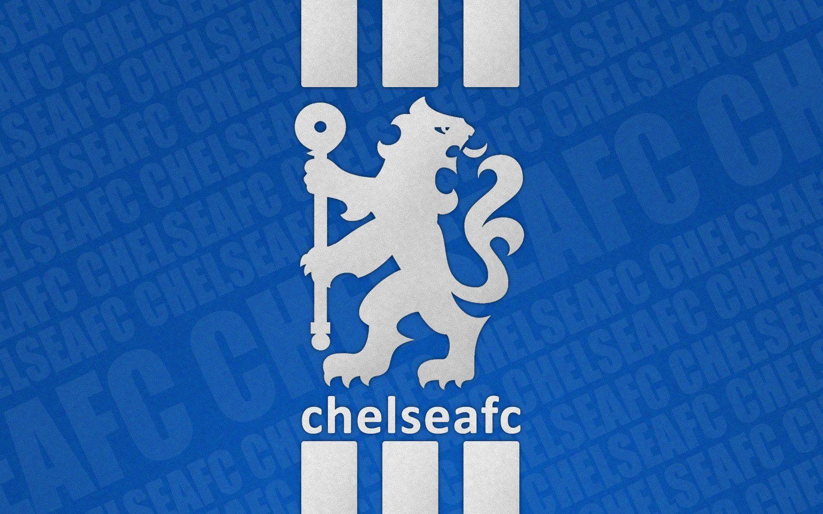 Blue Logo Chelsea FC Background. Download HD Wallpaper