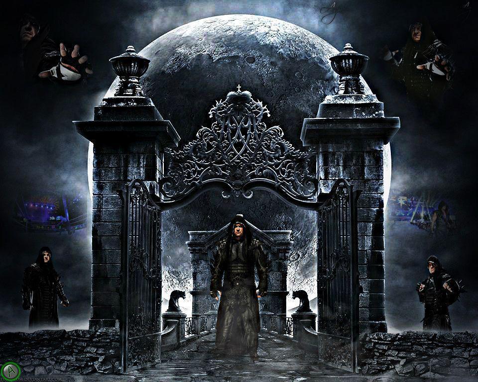 Undertaker Graveyard HD Wallpaper