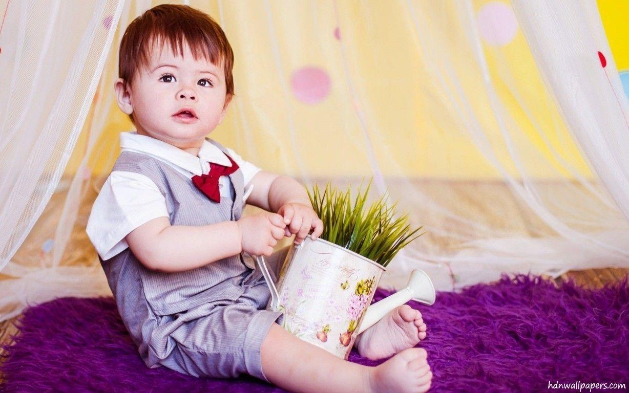 Cute Baby Boy HD Wallpaper Free Download