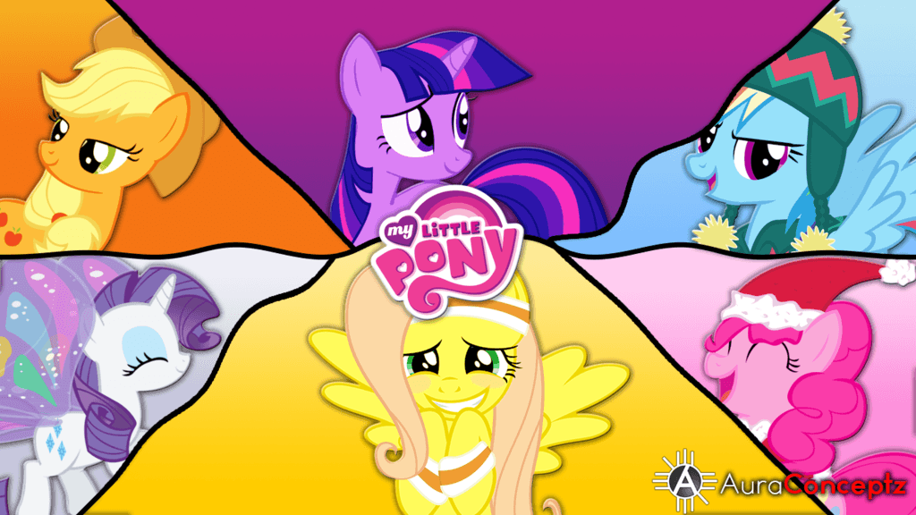 My Little Pony Desktop Background Version 2 by AuraOfFriendship on ...