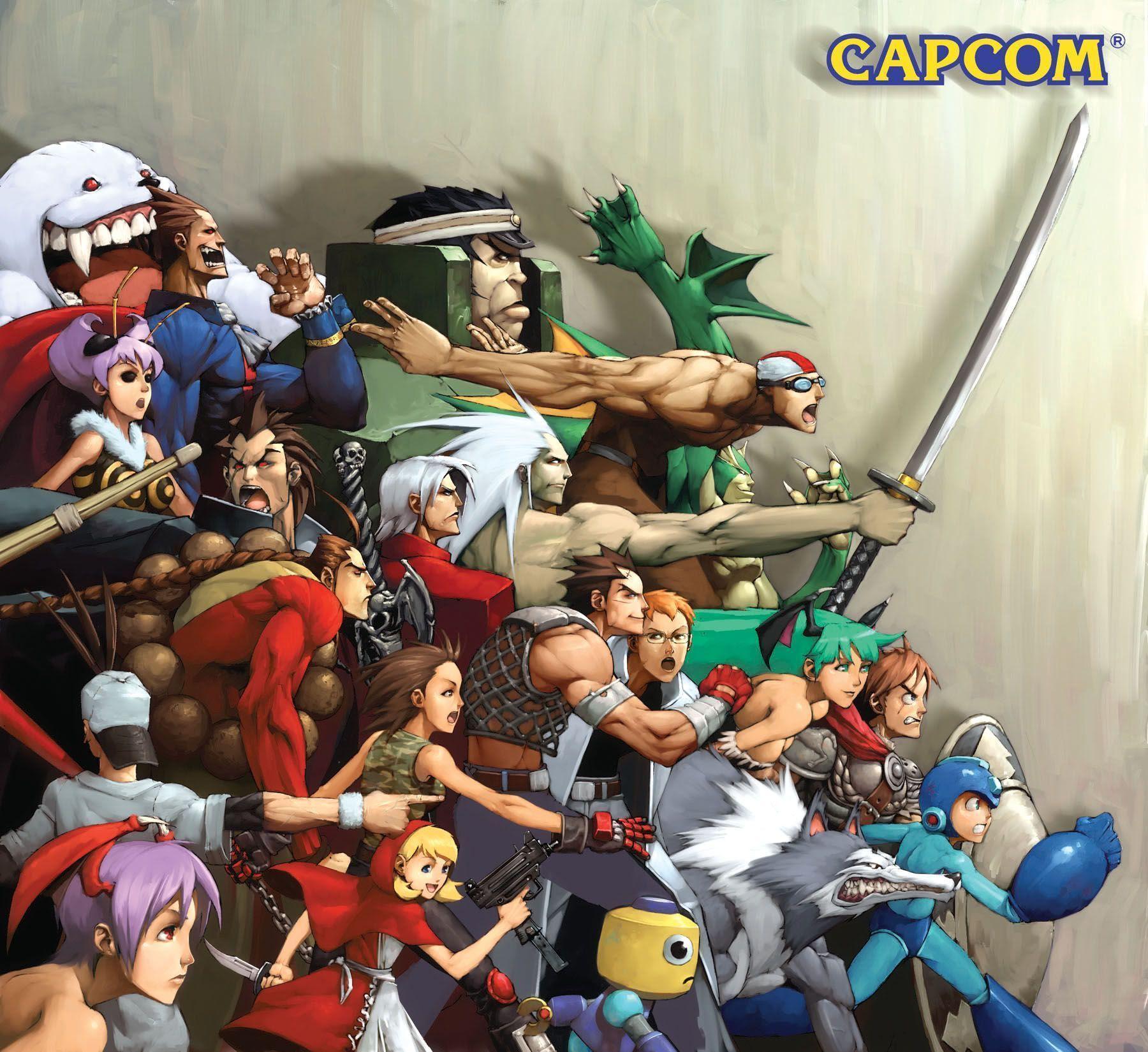 image For > Capcom Characters Wallpaper