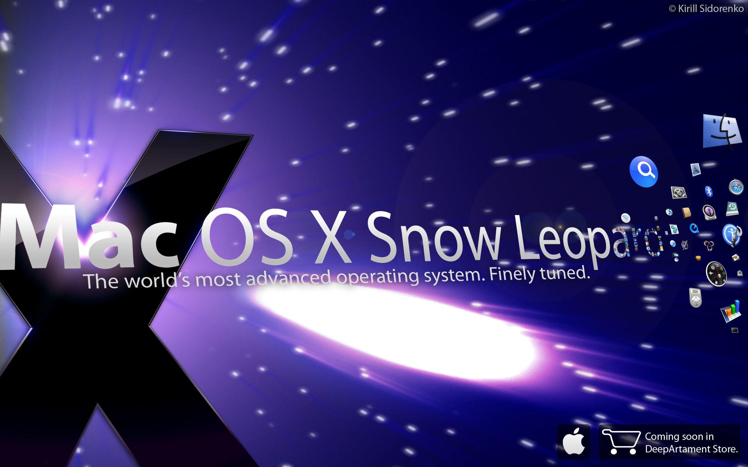 Poster Mac OS X Snow Leopard