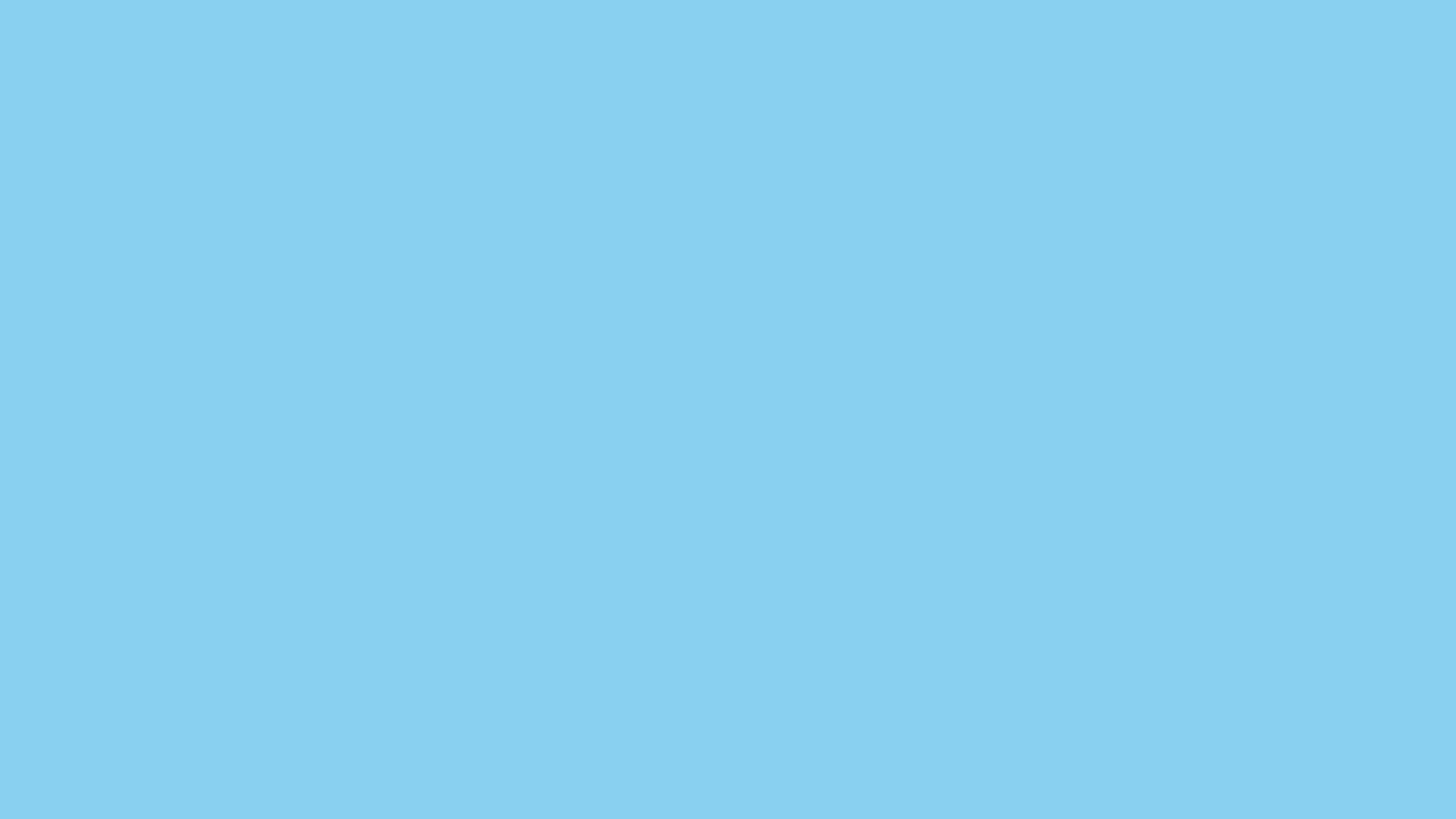 2560x1440 Baby Blue Solid Color Backgrounds
