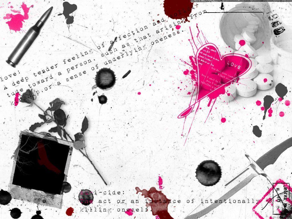 Cute Emo Picture Of Love Wallpaper. LoveWallpaperHD