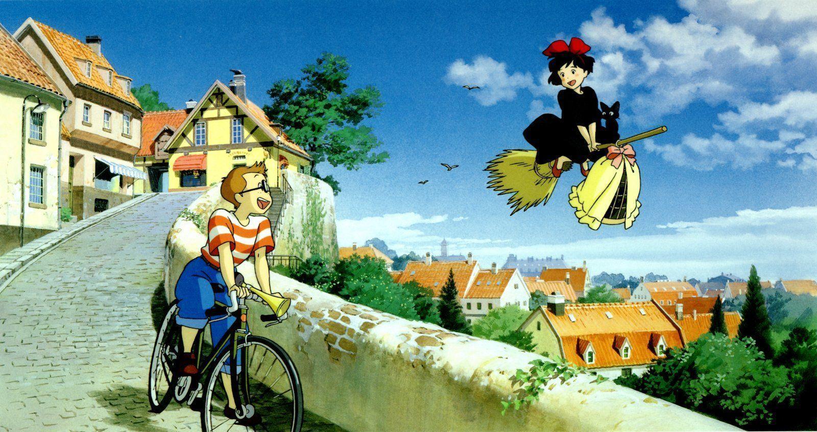 Desktop Wallpaper Studio Ghibli 1920 X 1080 375 Kb Jpeg