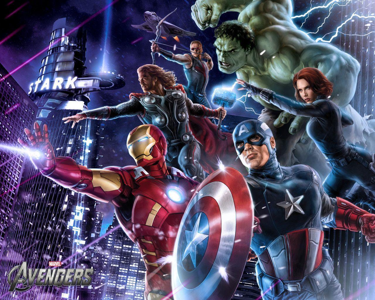 The Avengers Kickass Wallpaper. Abduzeedo Design Inspiration
